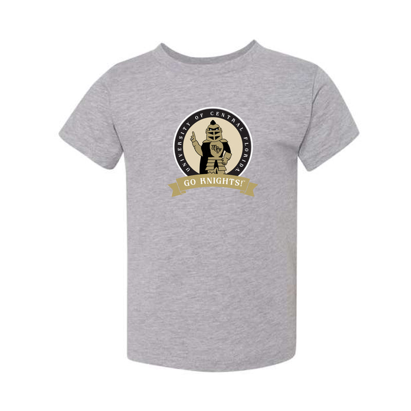 The Go Knights Banner | Toddler Athletic Heather Tee