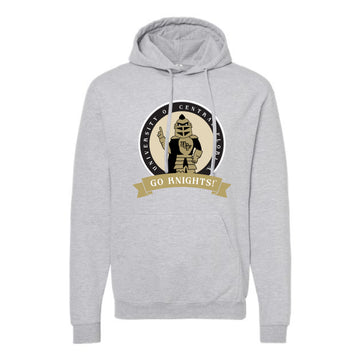 The Go Knights Banner | Heather Grey Hoodie