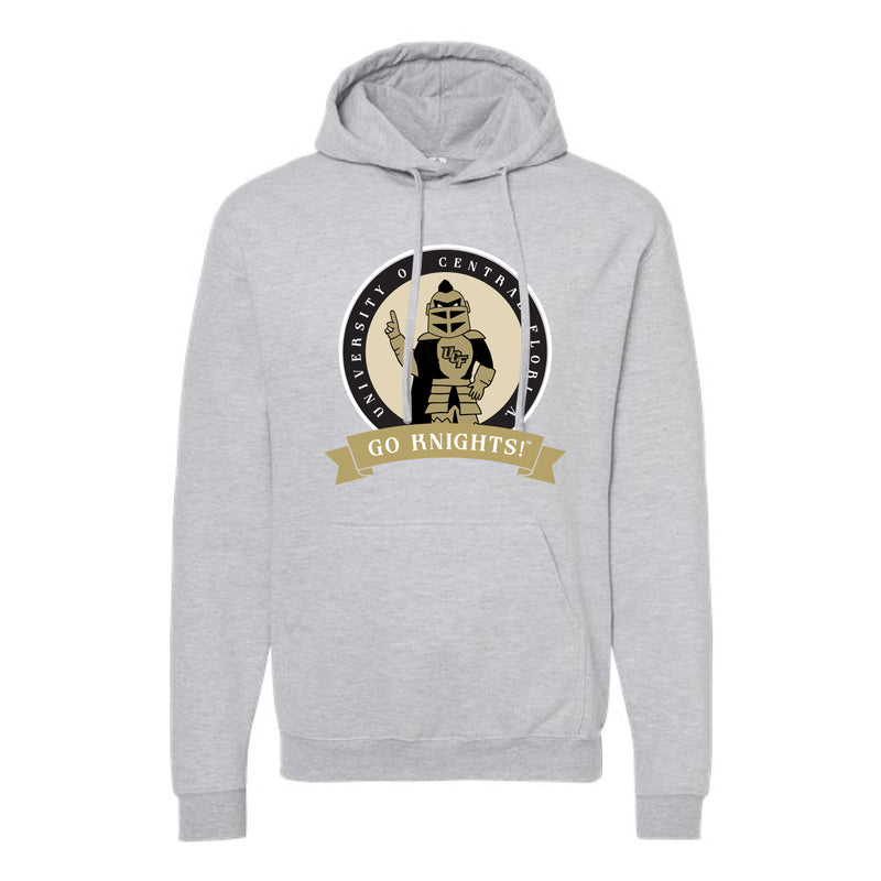 The Go Knights Banner | Heather Grey Hoodie