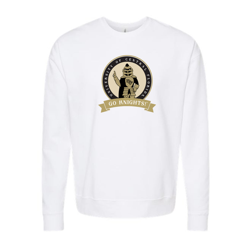 The Go Knights Banner | White Sweatshirt