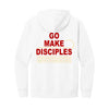 The Go Make Disciples | Adult White Hoodie