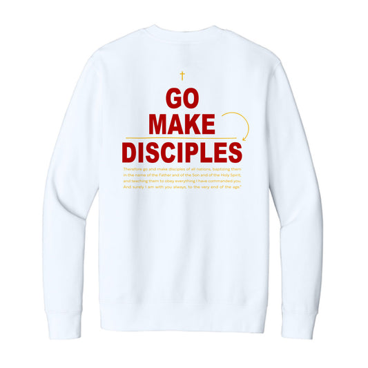 The Go Make Disciples | Adult White Crew