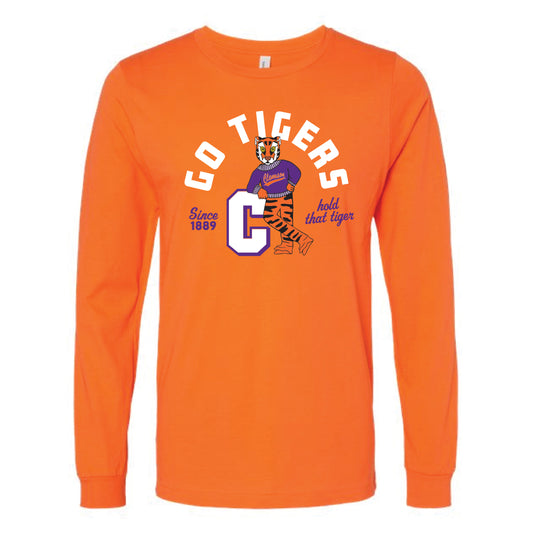 The Go Tigers Since 1889 | Orange Long Sleeve Tee
