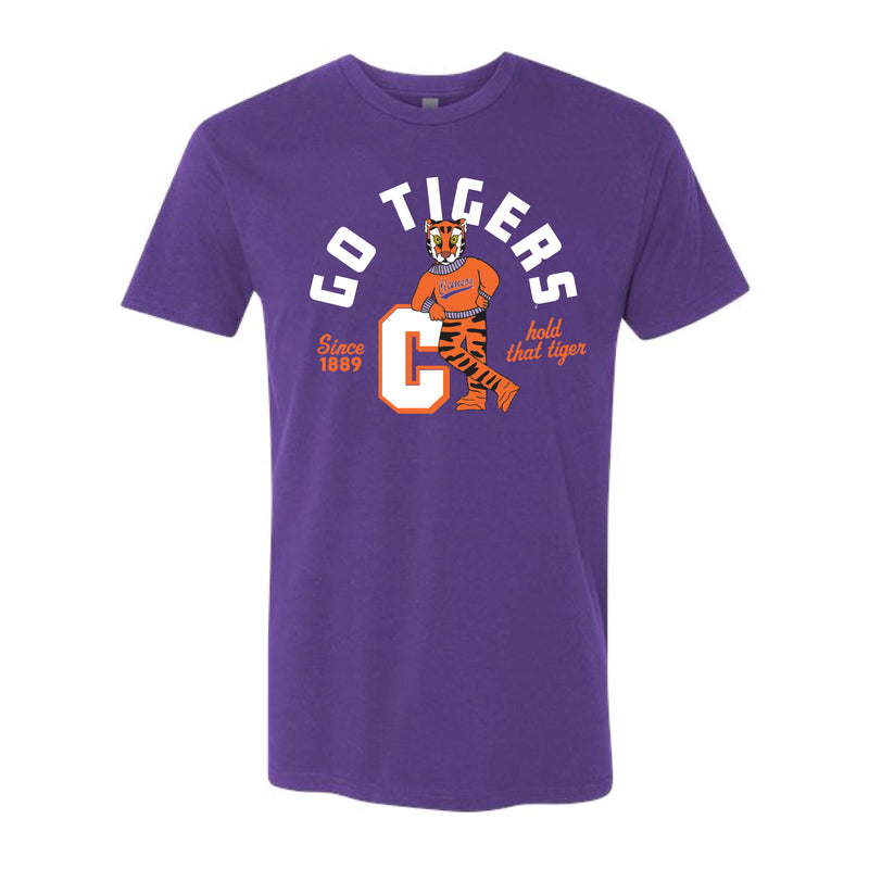 The Go Tigers Since 1889 | Washed Purple Rush Tee