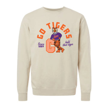 The Go Tigers Since 1889 | Ivory Sweatshirt