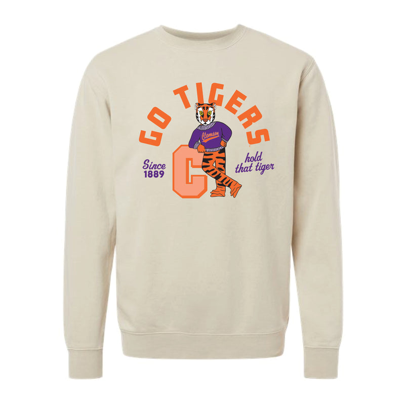 The Go Tigers Since 1889 | Ivory Sweatshirt