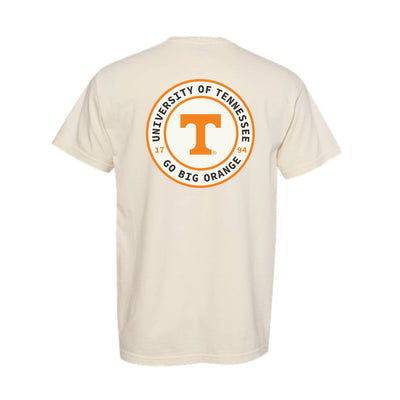 The Go Big Orange Patch | Ivory Tee