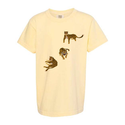 The Golden Tigers Prowl | Butter Youth Tee