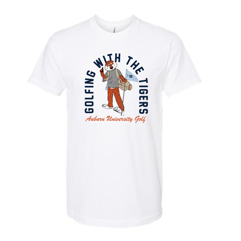 The Golfing With The Tigers | White Tee