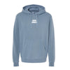 The Grace Upon Grace | Adult 3D Puff Pigment Slate Blue Hooded Sweatshirt