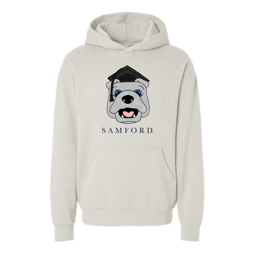 The Graduation Spike Head | Ivory Hoodie