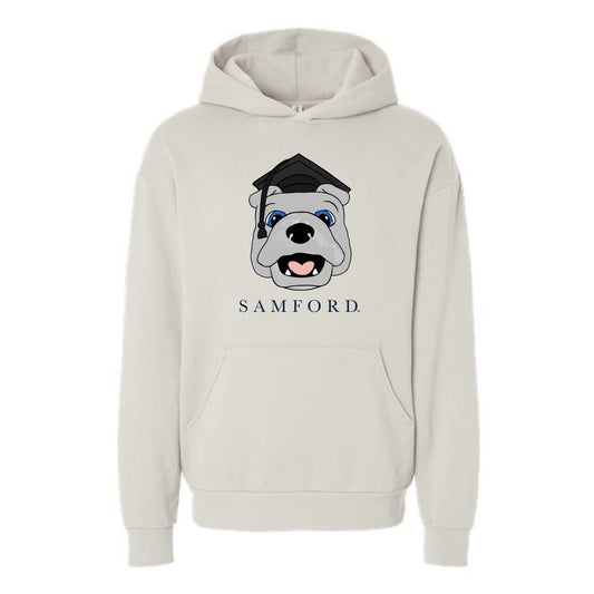 The Graduation Spike Head | Ivory Hoodie