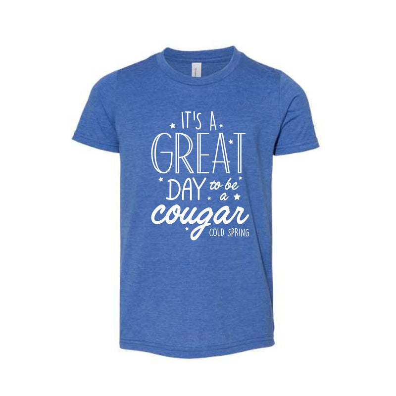 The Great Day | Heather True Royal Youth Tee