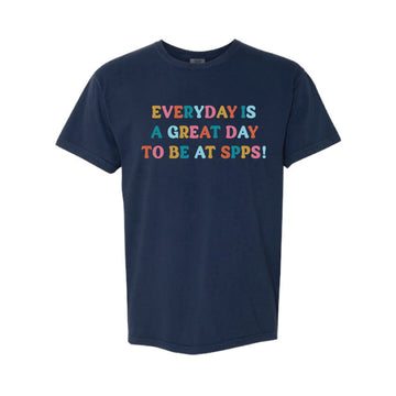 The Great Day at SPPS | Adult True Navy Tee