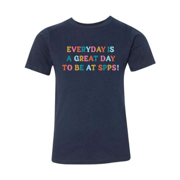 The Great Day at SPPS | Youth Midnight Navy Tee