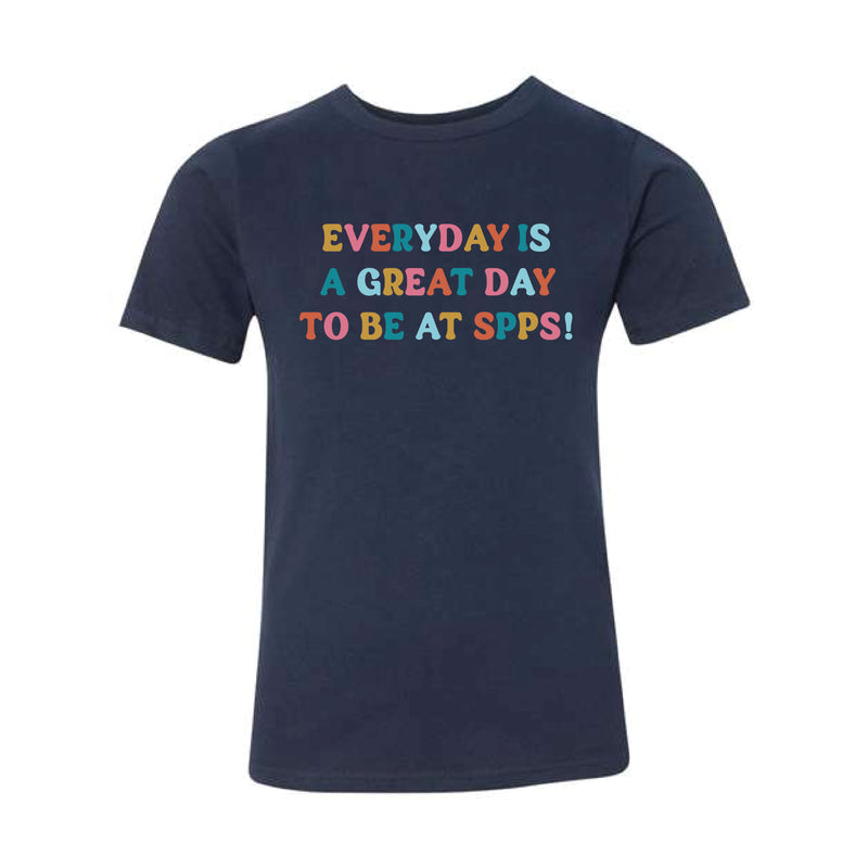 The Great Day at SPPS | Youth Midnight Navy Tee