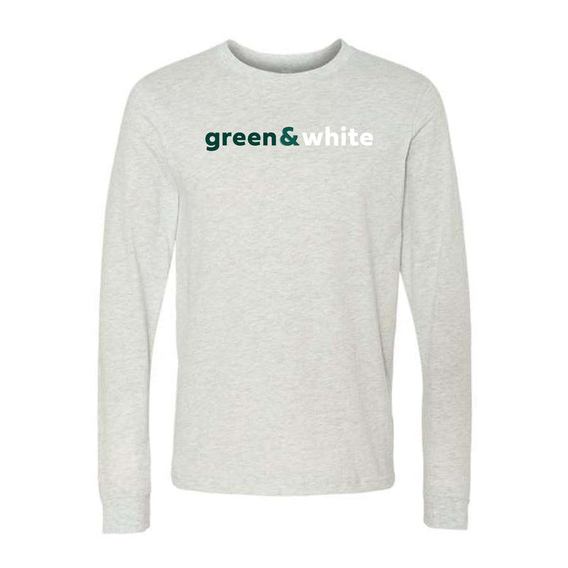 The Green & White | Ash Long Sleeve