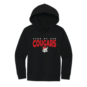 The Groovy Cougars | Youth Black Hoodie