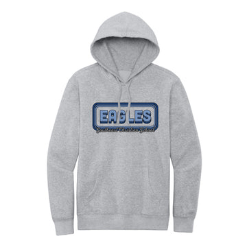 The Groovy Eagles | Adult Light Heather Grey Hoodie