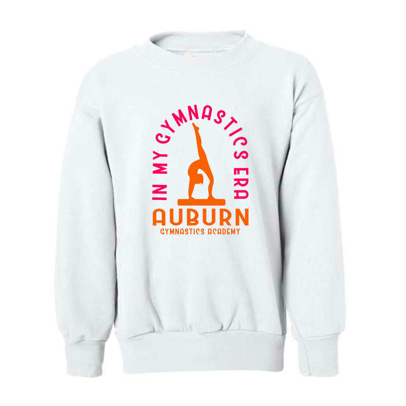 The Gymnastics Era Arch | White Youth Sweatshirt