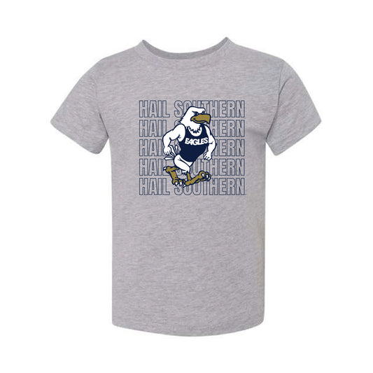 The Hail Southern Repeat | Toddler Athletic Heather Tee