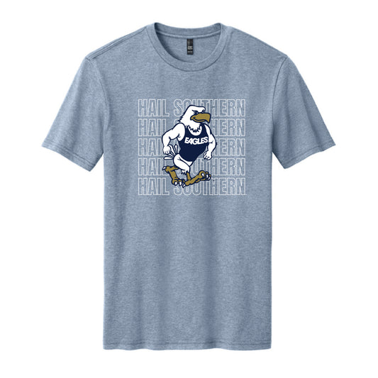 The Hail Southern Repeat | Flint Blue Heather Tee