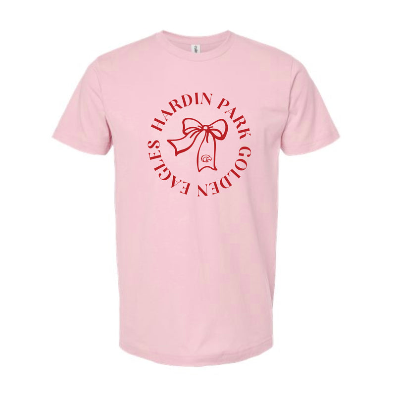 The Hardin Park Bow | Pink Oversized Tee