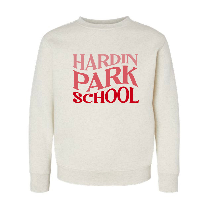 The Hardin Park School | Youth Natural Heather Sweatshirt