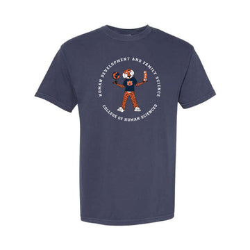 The HDFS Aubie | Adult True Navy Tee