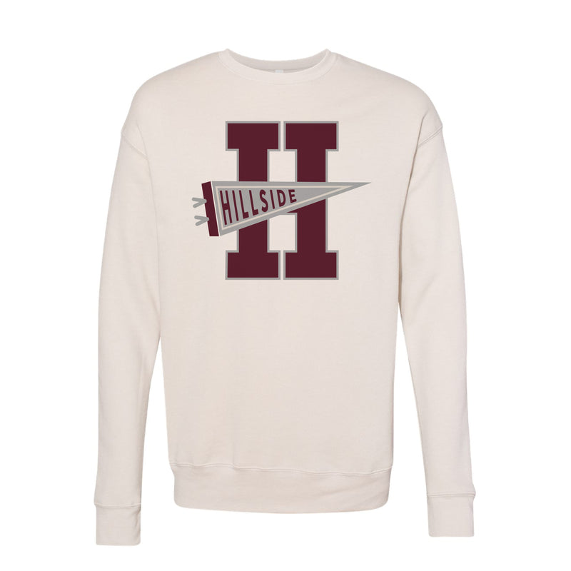 The Hillside Pennant | Heather Dust Crewneck Sweatshirt