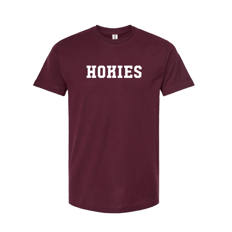 The Hokies Block | Burgundy Tee