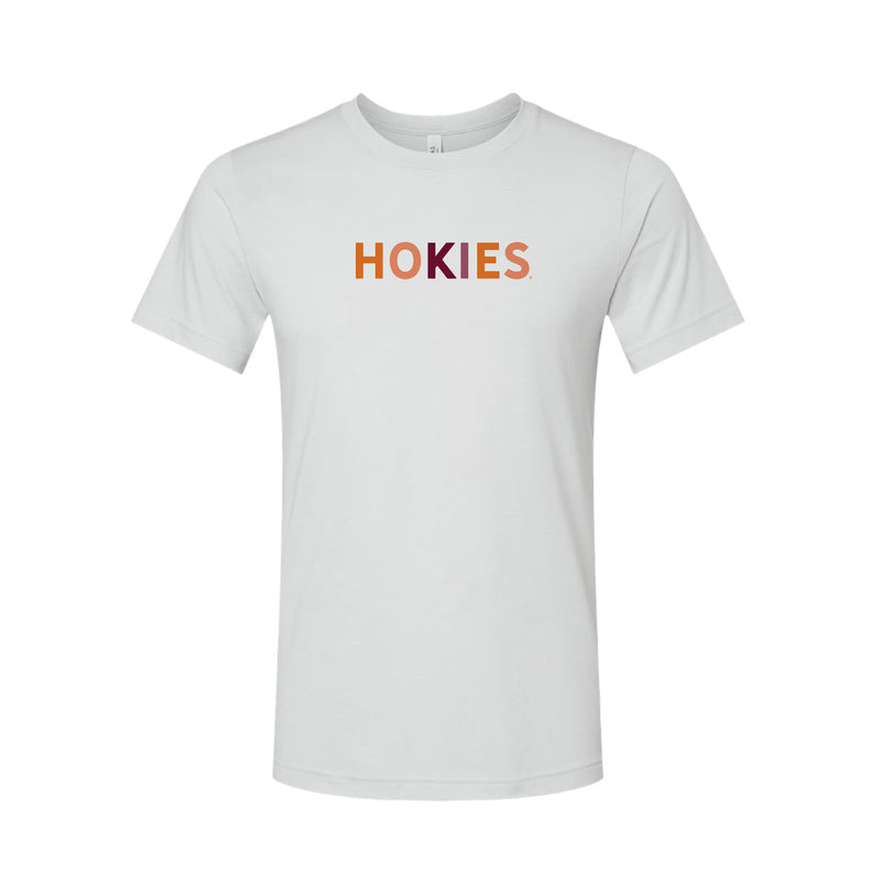 The Hokies Multi  | Heather Silver Tee