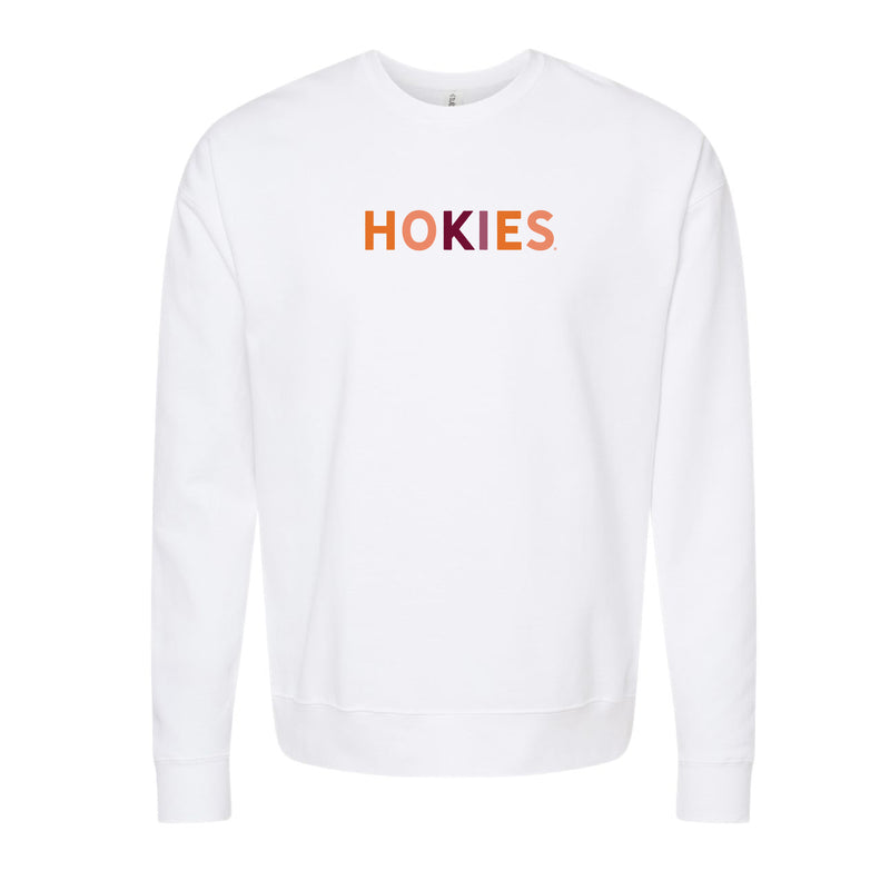 The Hokies Multi | White Sweatshirt