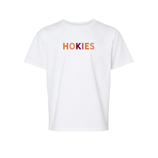 The Hokies Multi | Youth White Tee