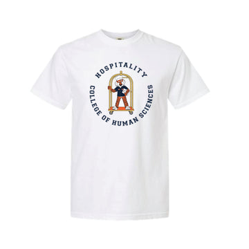The HOSP Aubie | Adult White Tee