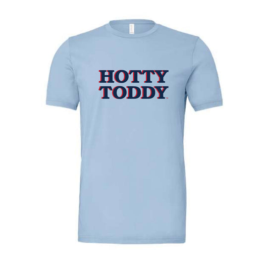 The Hotty Toddy Block | Baby Blue Tee