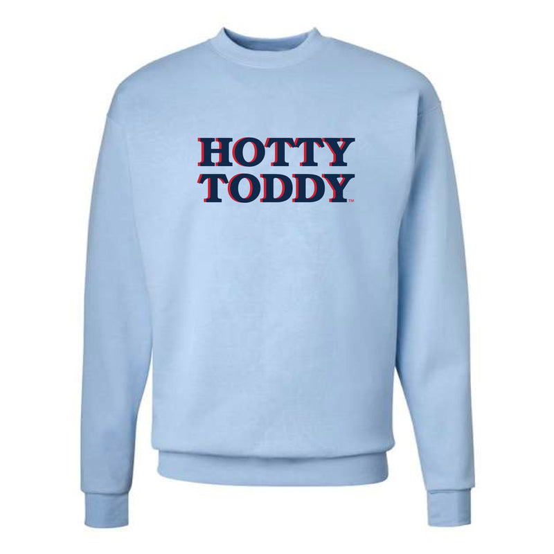 The Hotty Toddy Block | Light Blue Sweatshirt