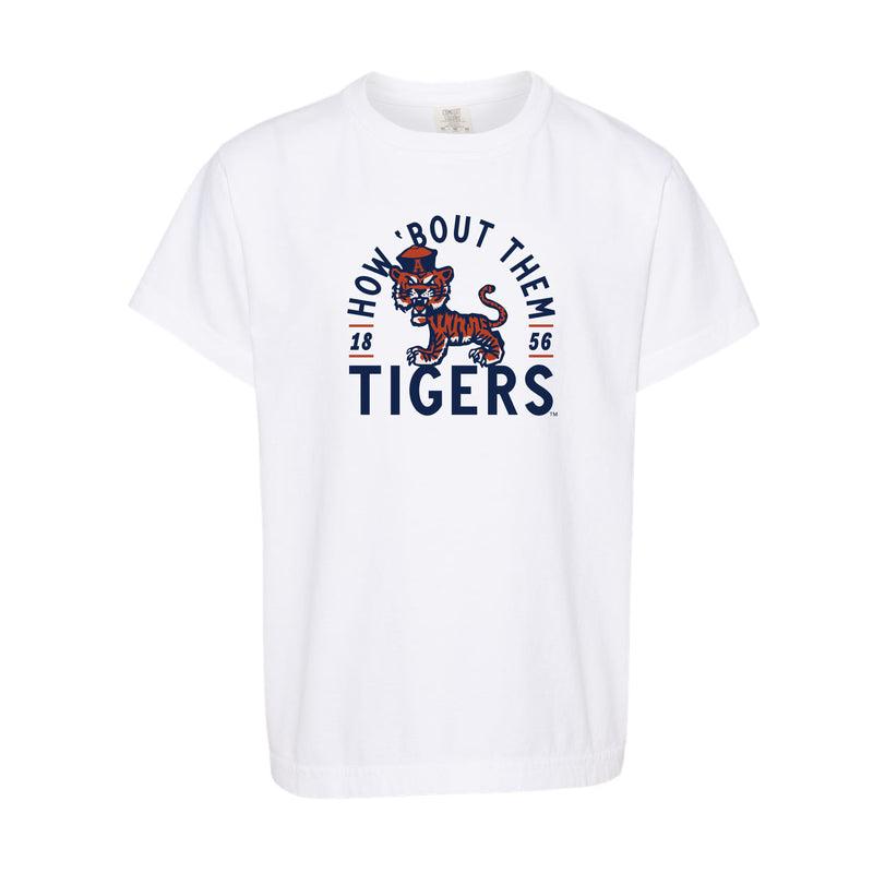 The How Bout Them Tigers | Youth White Tee