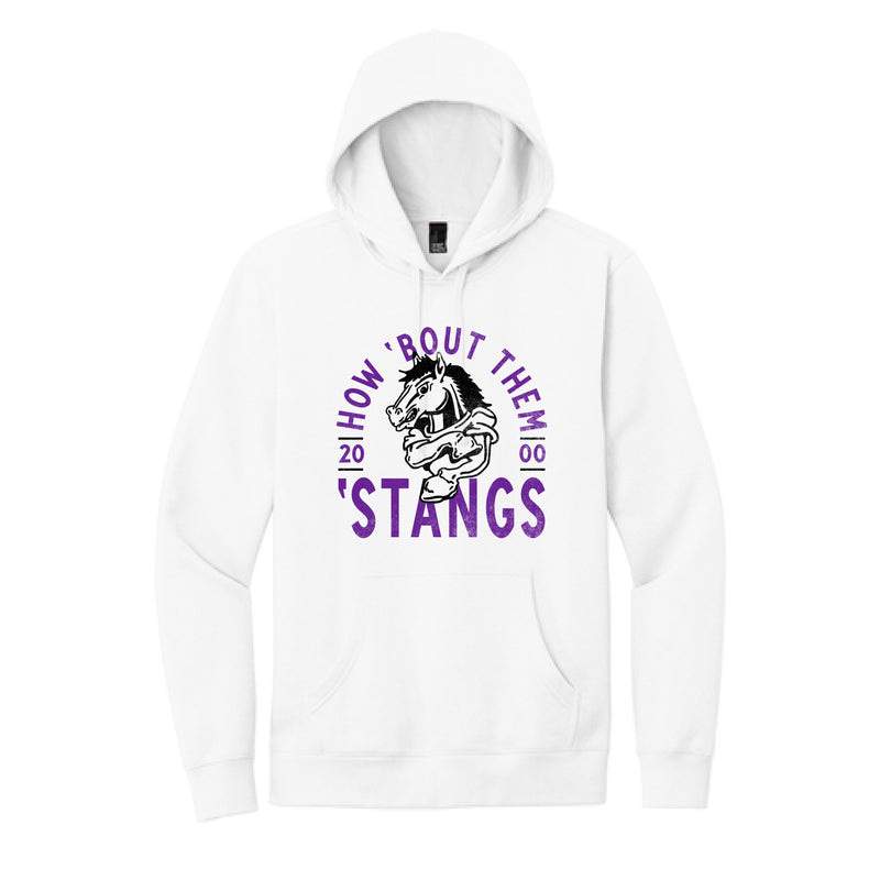 The How Bout Them Stangs | White Hoodie