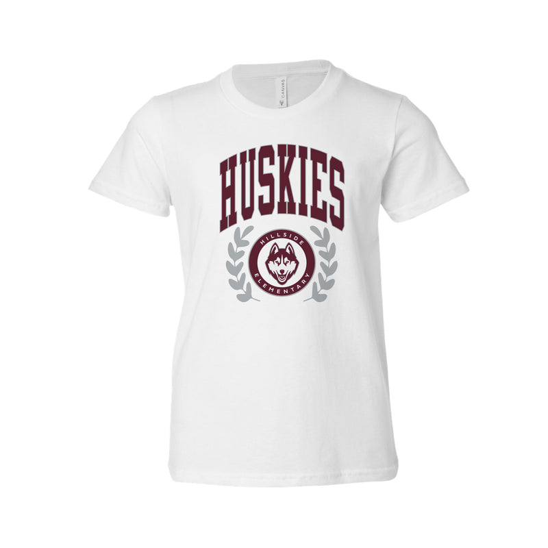 The Huskies Seal | White Youth Tee