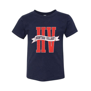The HV Banner | Navy Toddler Tee