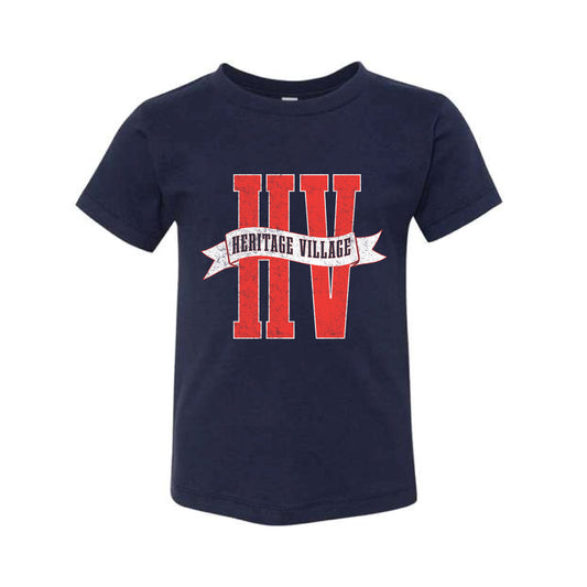 The HV Banner | Navy Toddler Tee
