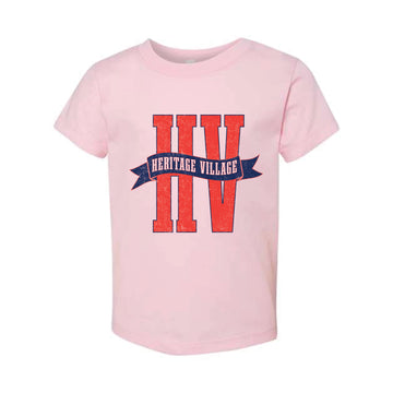 The HV Banner | Pink Toddler Tee