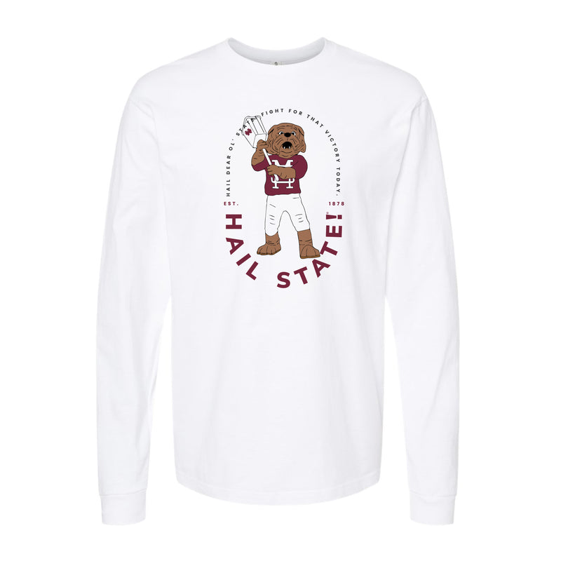 The Hail State Bully | White Long Sleeve