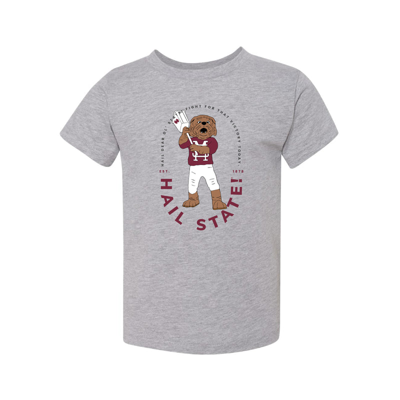 The Hail State Bully | Toddler Athletic Heather Tee