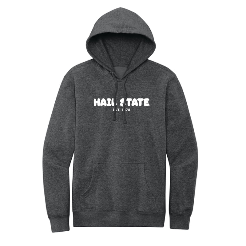 The Hail State Puff | Heathered Charcoal Hoodie