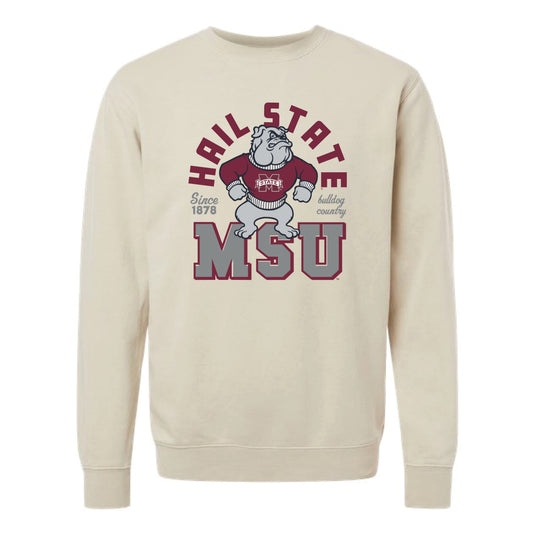 The Hail State Since 1878 | Pigment Ivory Sweatshirt