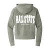 The Hail State Wavy | Grey Frost 1/2 Zip Hoodie
