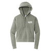 The Hail State Wavy | Grey Frost 1/2 Zip Hoodie