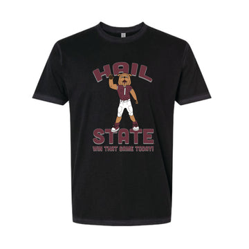 The Hail State | Washed Black Tee